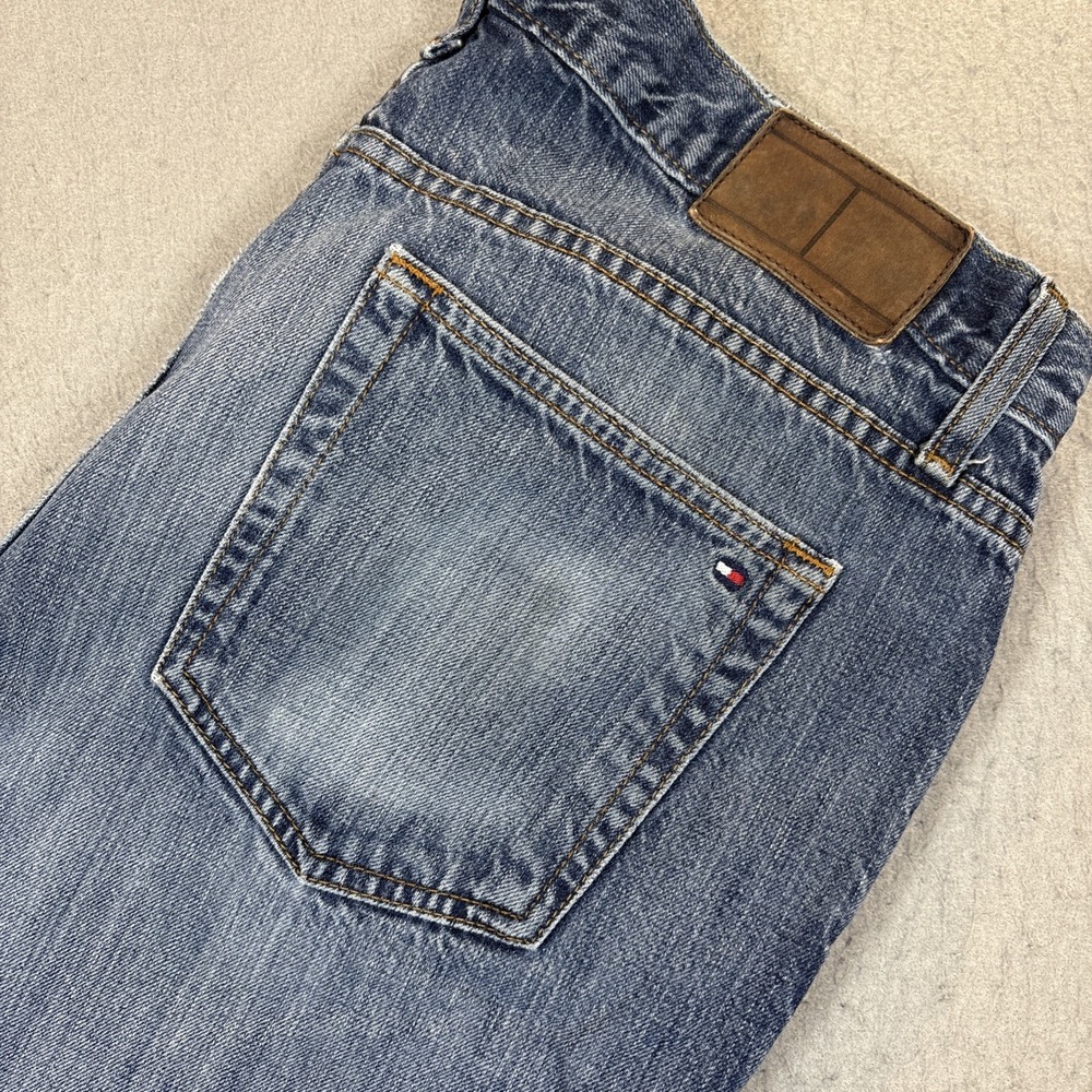Vintage Y2K Tommy Hilfiger Jeans Men's Size 36x30 Blue Denim Straight Leg‎